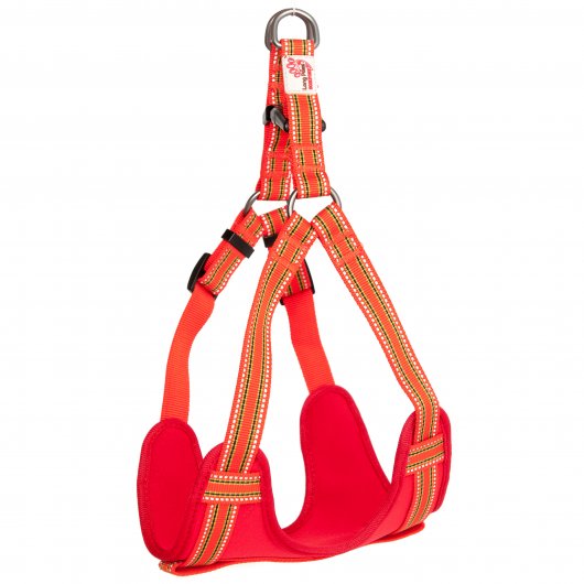 Long Paws Comfort Collection Harness Orange  2 sizes available