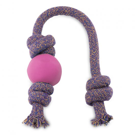Beco Ball On A Rope Pink Large