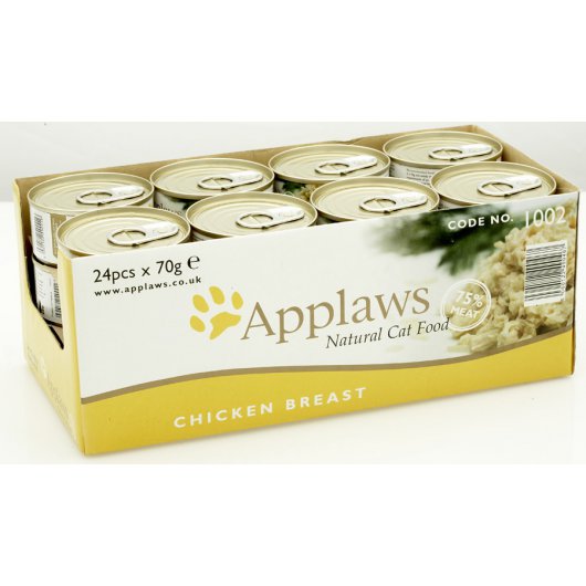 Applaws Cat Can Chicken Breast 70g x 24 cans