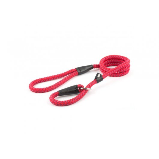 Heritage Rope Slip Lead 2 Tone Red 10mm x 1.2m
