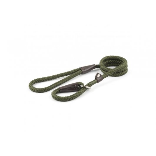 Heritage Rope Slip Lead Green 10mm x 1.2m