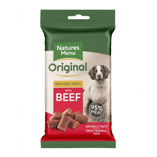 Natures Menu Dog Treats Beef 12 x 60g
