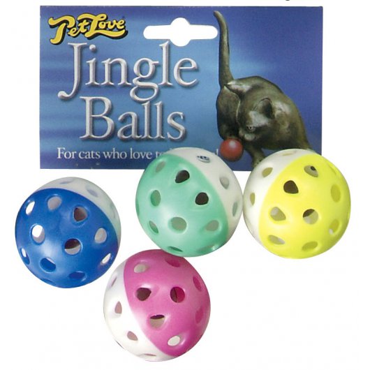 Petlove Jingle Balls 4pack