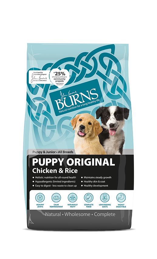 Burns Original Puppy Chicken & Brown Rice 6kg