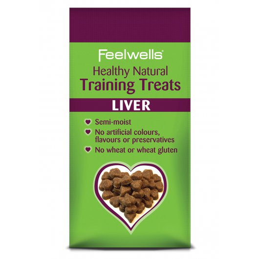 Feelwell's Healthy Natural Training Dog Treats Liver 115g