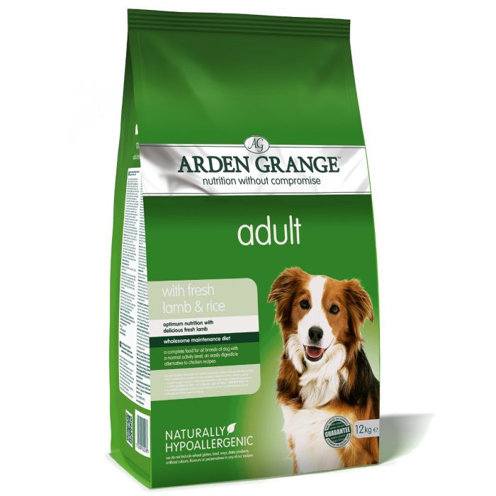 Arden Grange Adult With Fresh Lamb & Rice 12KG