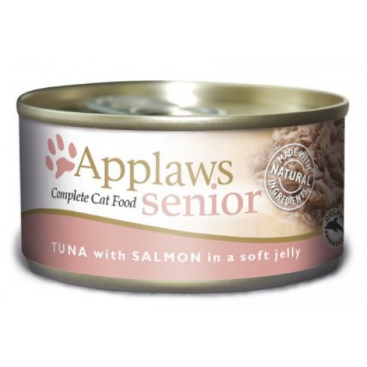 Applaws Cat Can Senior Tuna With Salmon In Jelly 24 x 70g