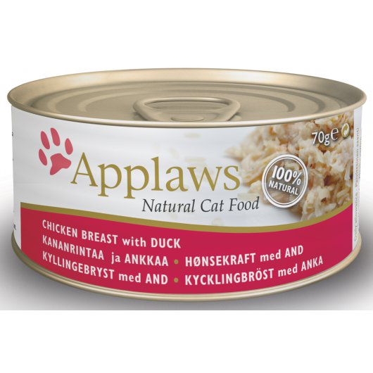 Applaws Cat Can Chicken With Duck 24 x 70g