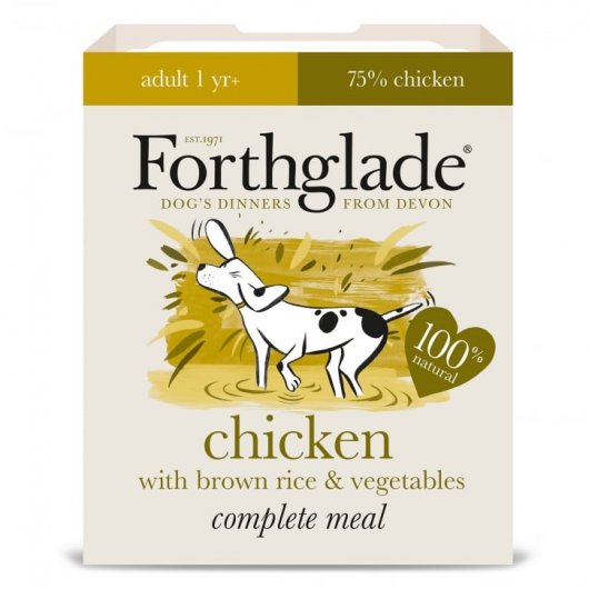 Forthglade Comp Meal Adult Chicken with Brown Rice & Veg 18x395g