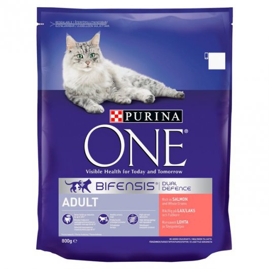 Purina One Adult Rich In Salmon & Whole Grains 800gms