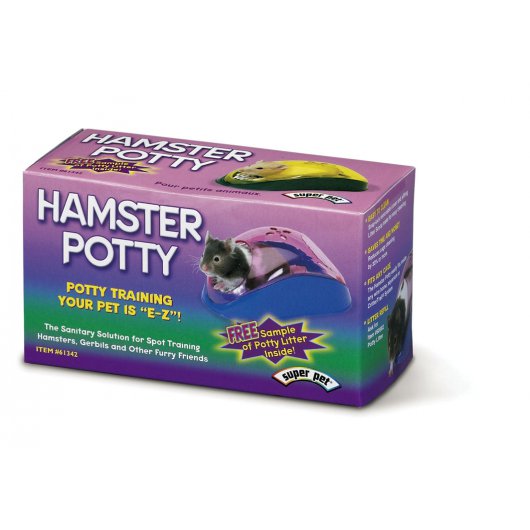 Superpet Hamster Potty Including Litter