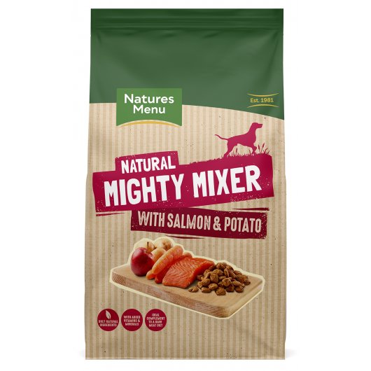 Natures Menu Mighty Mixer With Salmon And Potato 2KG