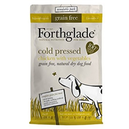 Forthglade Cold Pressed Dry Dog Food Chicken - Grain Free 2.5Kg