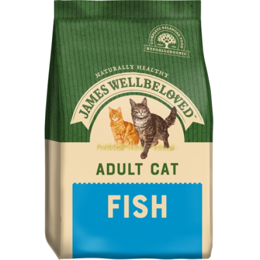 James Wellbeloved Adult Cat Fish & Rice 4KG