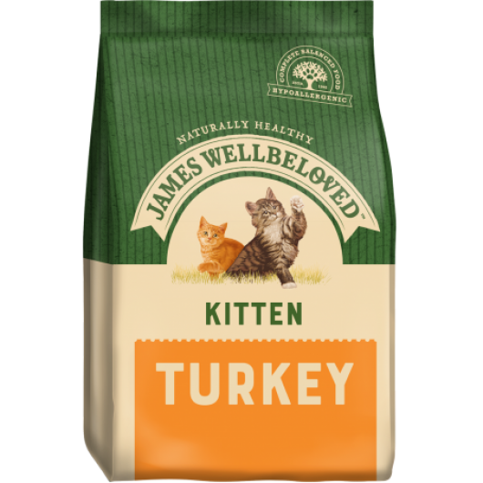James Wellbeloved Kitten Turkey & Rice 4KG