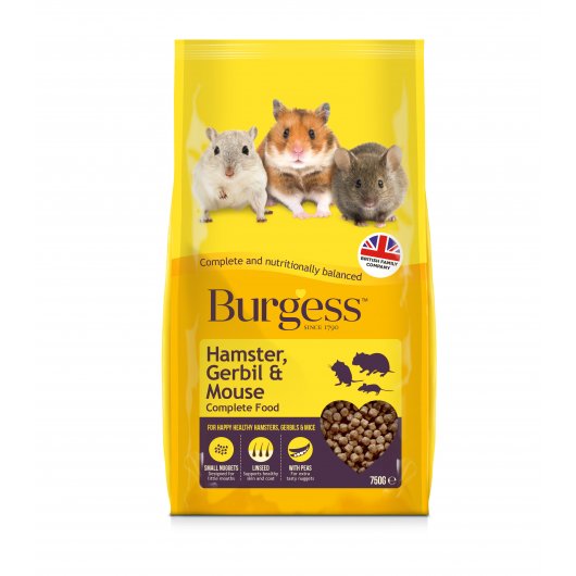 Burgess Hamster Gerbil & Mouse Nugget
