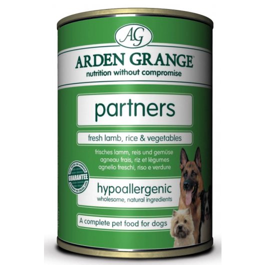 Arden Grange Partners Fresh Lamb Rice & Veg Hypoallergenic 6 X 395G