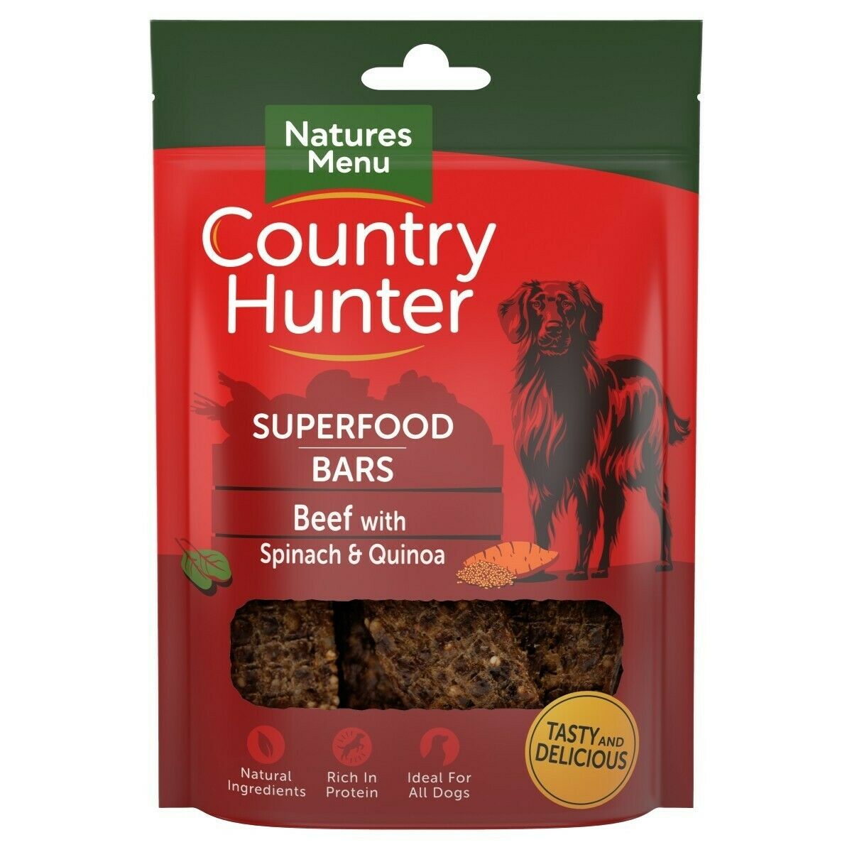 Country Hunter Superfood Bar Beef With Spinach & Quinoa