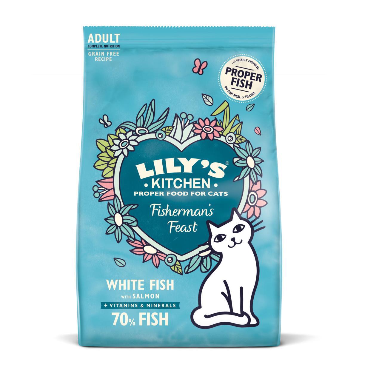 Lily's Kitchen Dry Cat Adult - Fishermans Feast 2kg