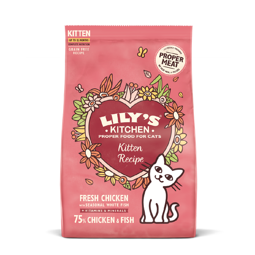 Lily's Kitchen Dry Kitten -  Chicken & White Fish Dry Food 800g