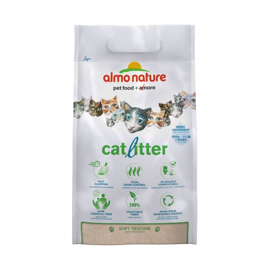 Almo Nature Biodegradable Clumping Cat Litter 4.54kg